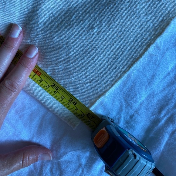 Levi’s Made & Crafted Women’s Flare Full Cream Wide Leg Jeans Size 26 High Rise - Picture 11 of 11